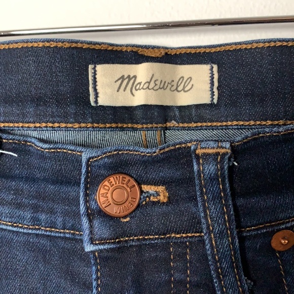 MADEWELL 9" High-Rise Skinny Jeans 27T in Larkspur Wash - Picture 4 of 10